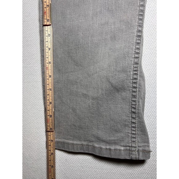 Perry Ellis Jeans Slim Fit Stretch Men 36x32 (38x31.5 Actual) Light Gray Denim - Picture 7 of 13